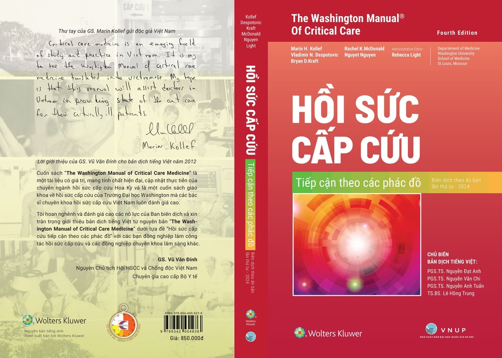 Hồi sức cấp cứu tiếp cận theo các phác đồ 4E 100p
