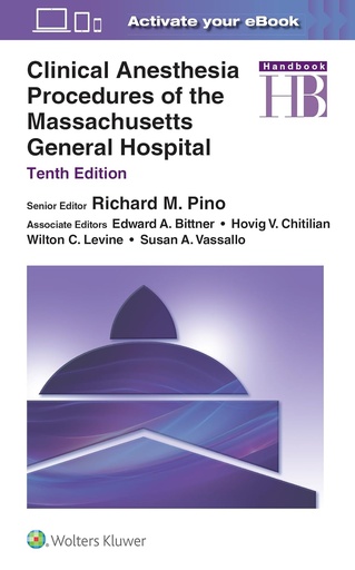 Quy trình gây mê lâm sàng của Bệnh viện đa khoa Massachusetts 10E 832p