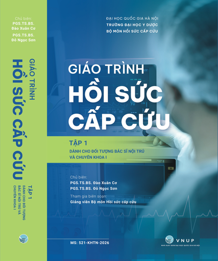 Ebook Giáo trình Hồi sức cấp cứu - Tập 1: dành cho đối tượng bác sĩ nội trú và chuyên khoa I